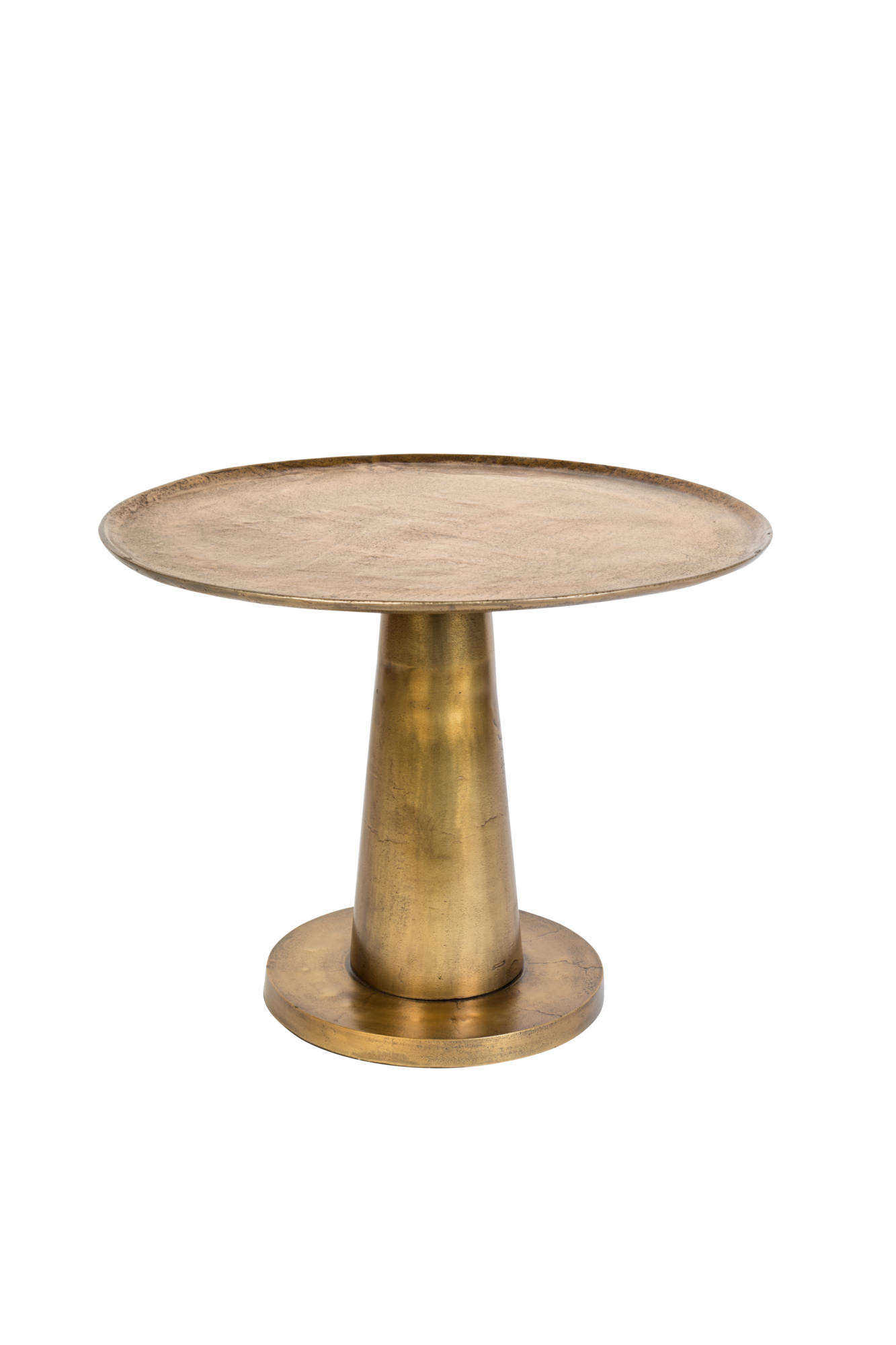 Bijzettafel Brute brass