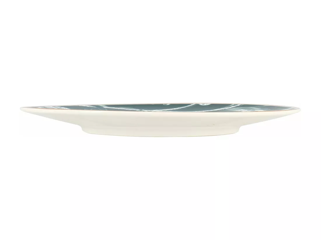 Novastyl - Lot 6 Assiettes Dessert Botanic 20cm En Porcelaine