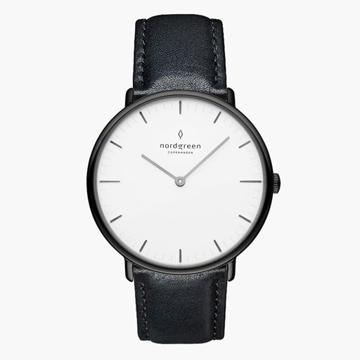 Nordgreen Native NR40GMLEBLXX Ur, Gun Metal, 40 mm