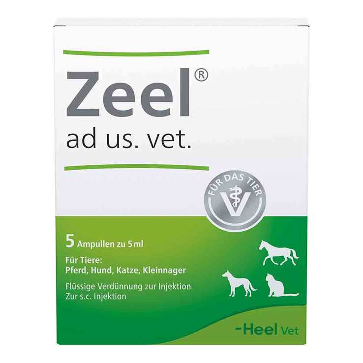Zeel Ampullen vet. (für Tiere), 5X5 ml