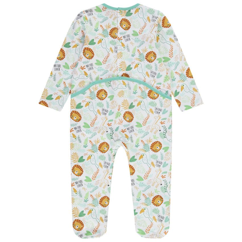 Lot de 3 dors-bien en jersey pour bébé garçon - Ouvertures différentes selon l'âge - Vert