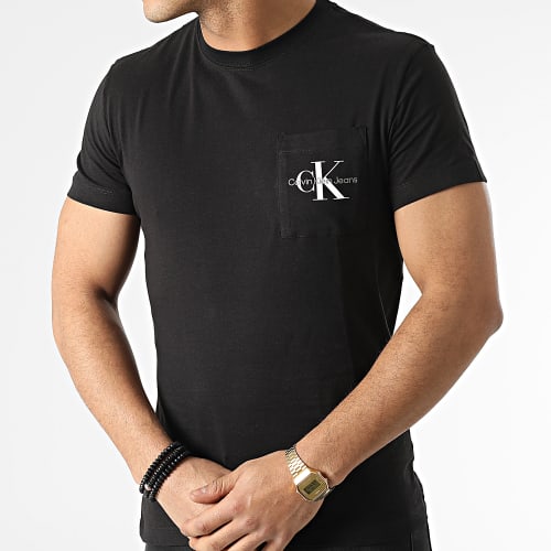 Tee Shirt Poche J30J320936 Noir