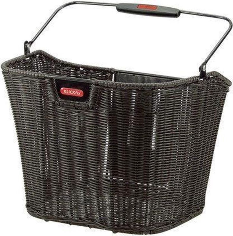 Rixen & Kaul - Klickfix Stuctura EF - Fietsmand - Zwart - 16 l