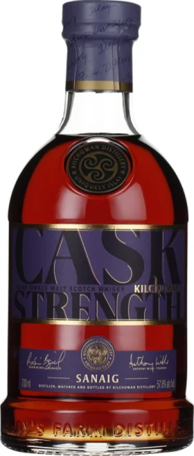 KILCHOMAN SANAIG CASK STRENGTH 70CL