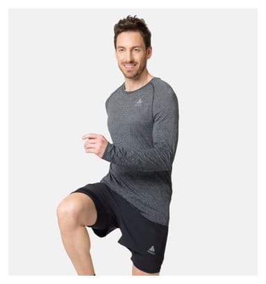 Maillot Manches Longues Odlo Essentials Seamless Gris