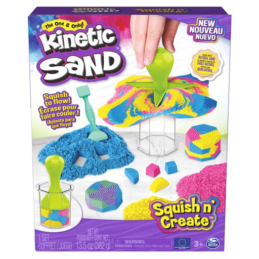 Kinetic Sand Squish N' Create Legesæt