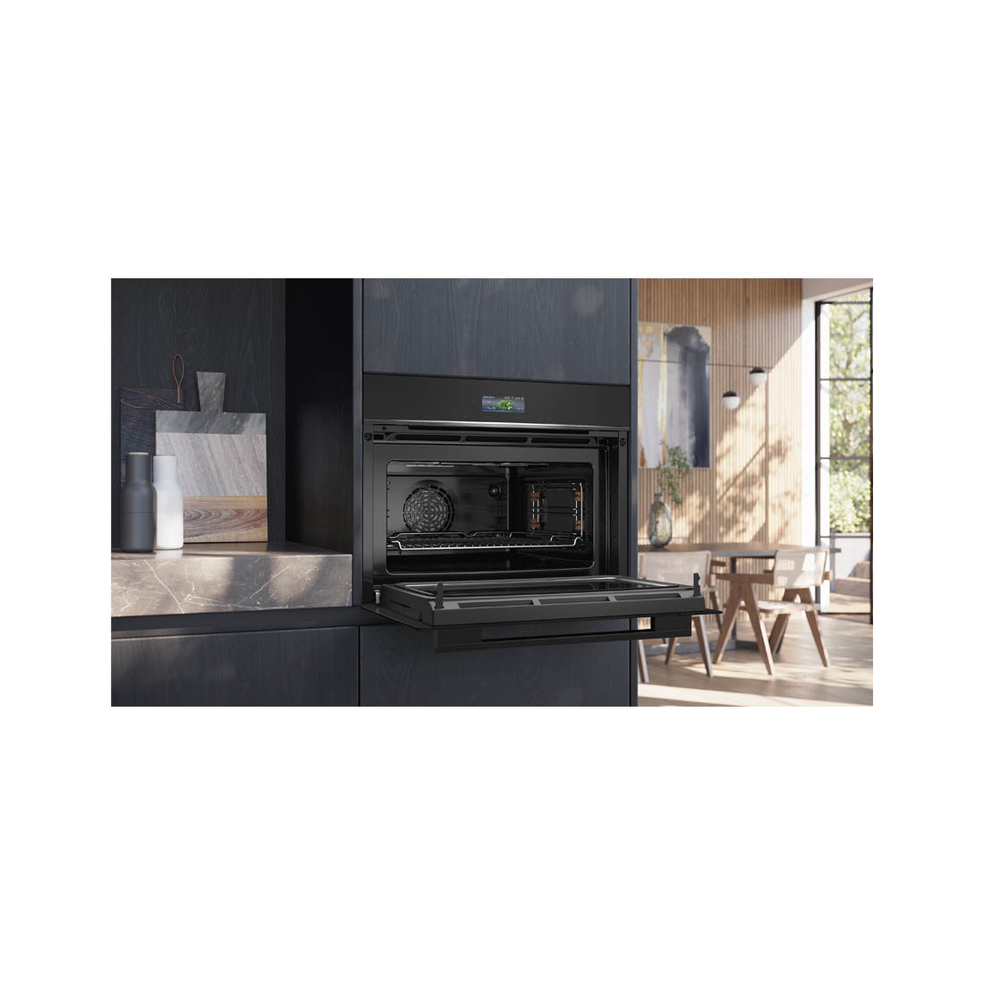 Siemens CM724G1B1 Kompaktbackofen mit Mikrowelle