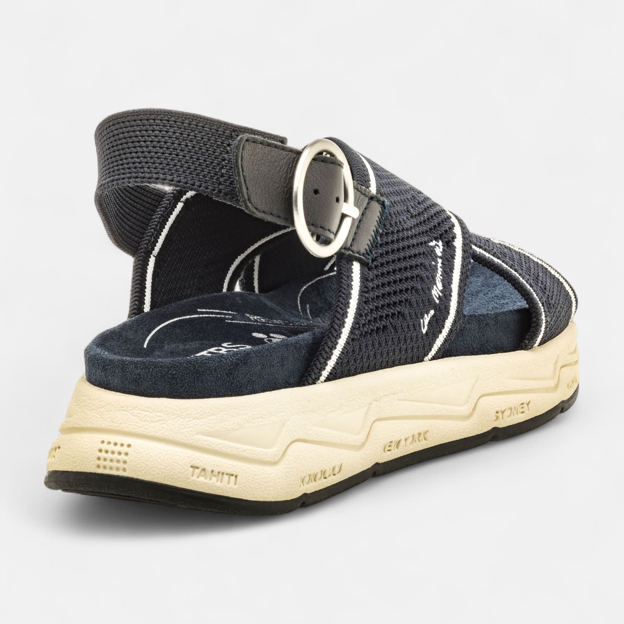 Sandales Femme bleu marine