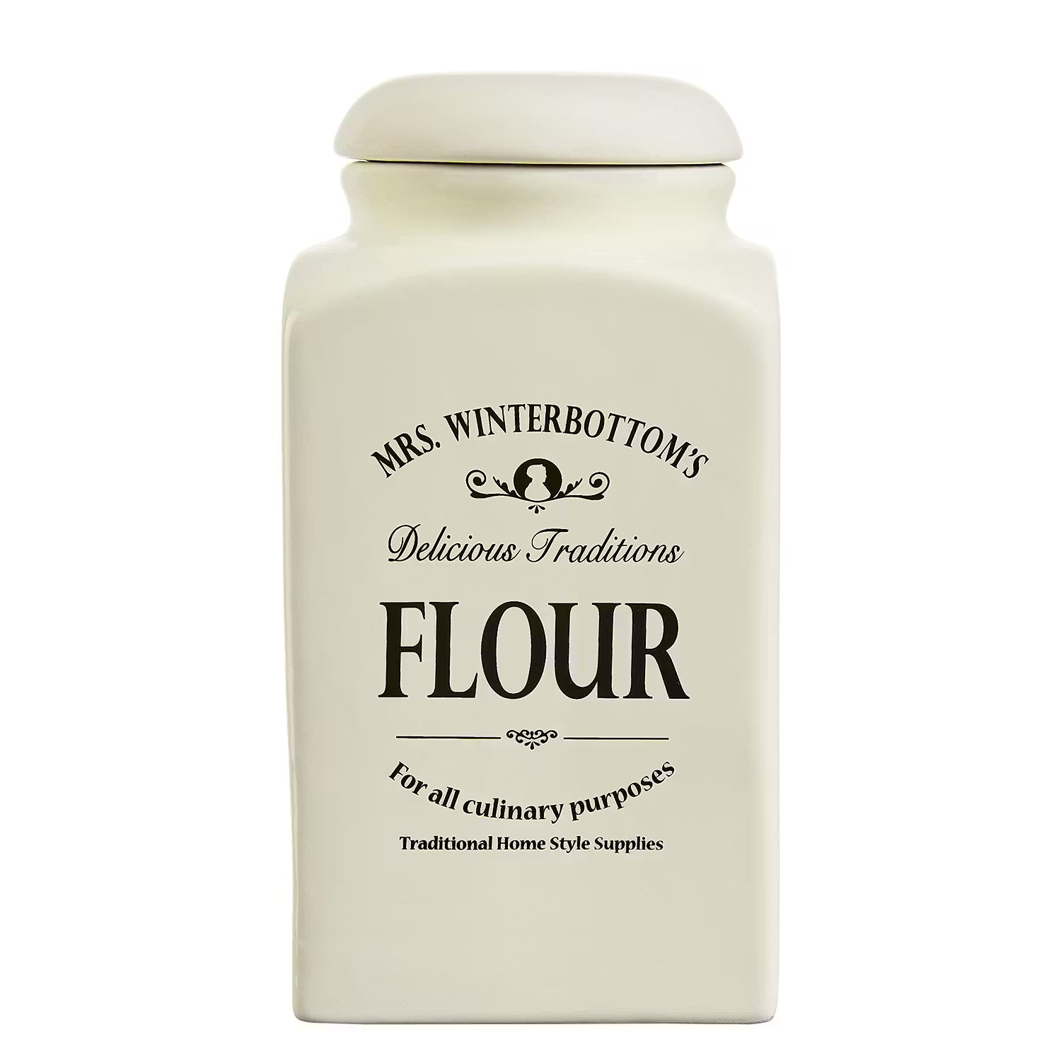 MRS. WINTERBOTTOM'S Mehl- und Zuckerdose