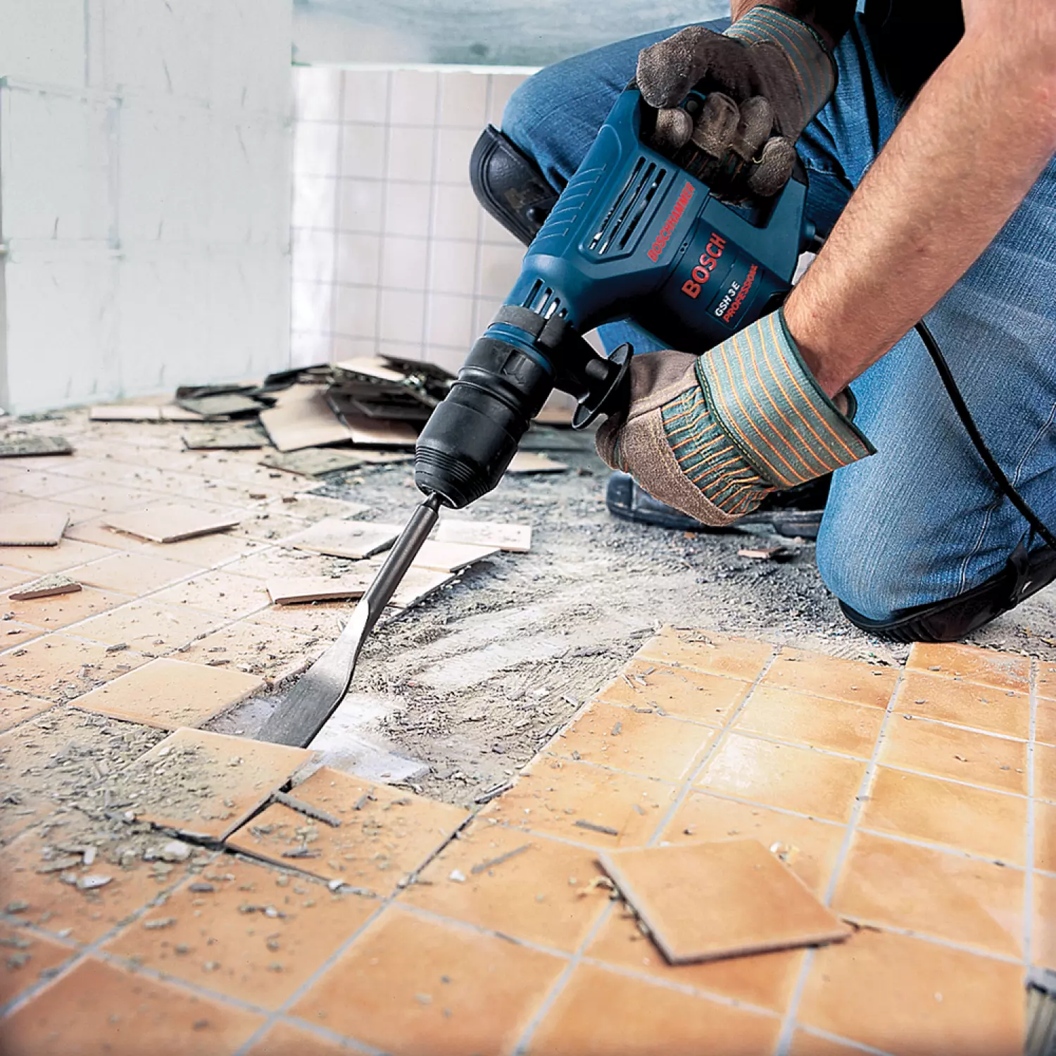 Bosch GSH 3 E SDS-plus Breekhamer in koffer - 650W - 2,6J