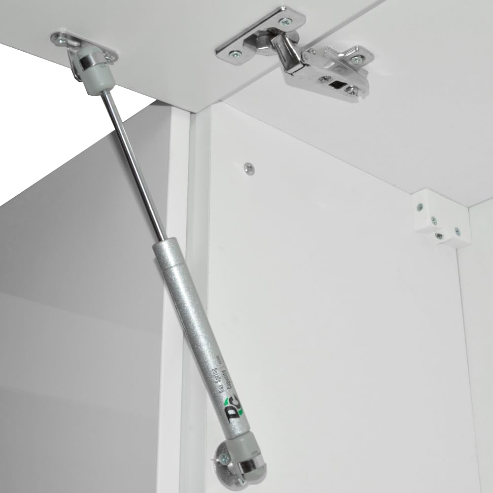 Vicco Eckküche Rick, Küchenzeile in L-Form, Weiß/Weiß Hochglanz, 187 x 167 cm, AP Marmor