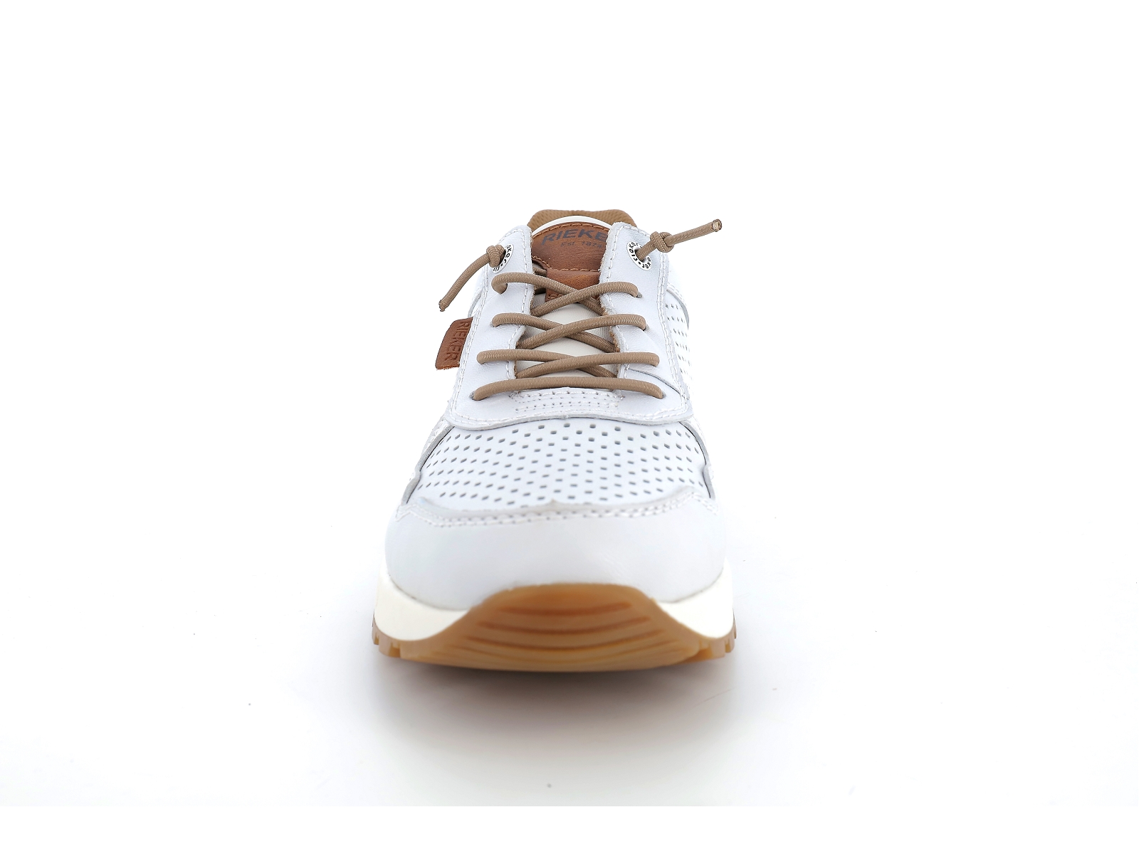Rieker-15108 Synthétique Creme