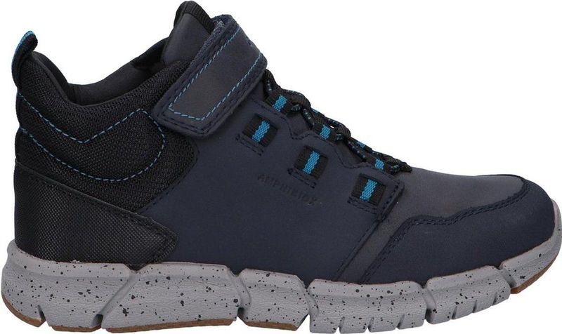 Geox - J FLEXYPER BOY B ABX - Enkellaarsjes - Zwart - Waterdicht - Lichtgewicht