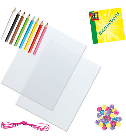 SES Creative Kreatives Spielset - Schrumpfplastik - Armband