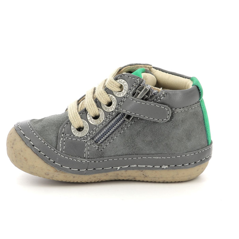 Kickers Kickers Sonistreet Gris Fonce
