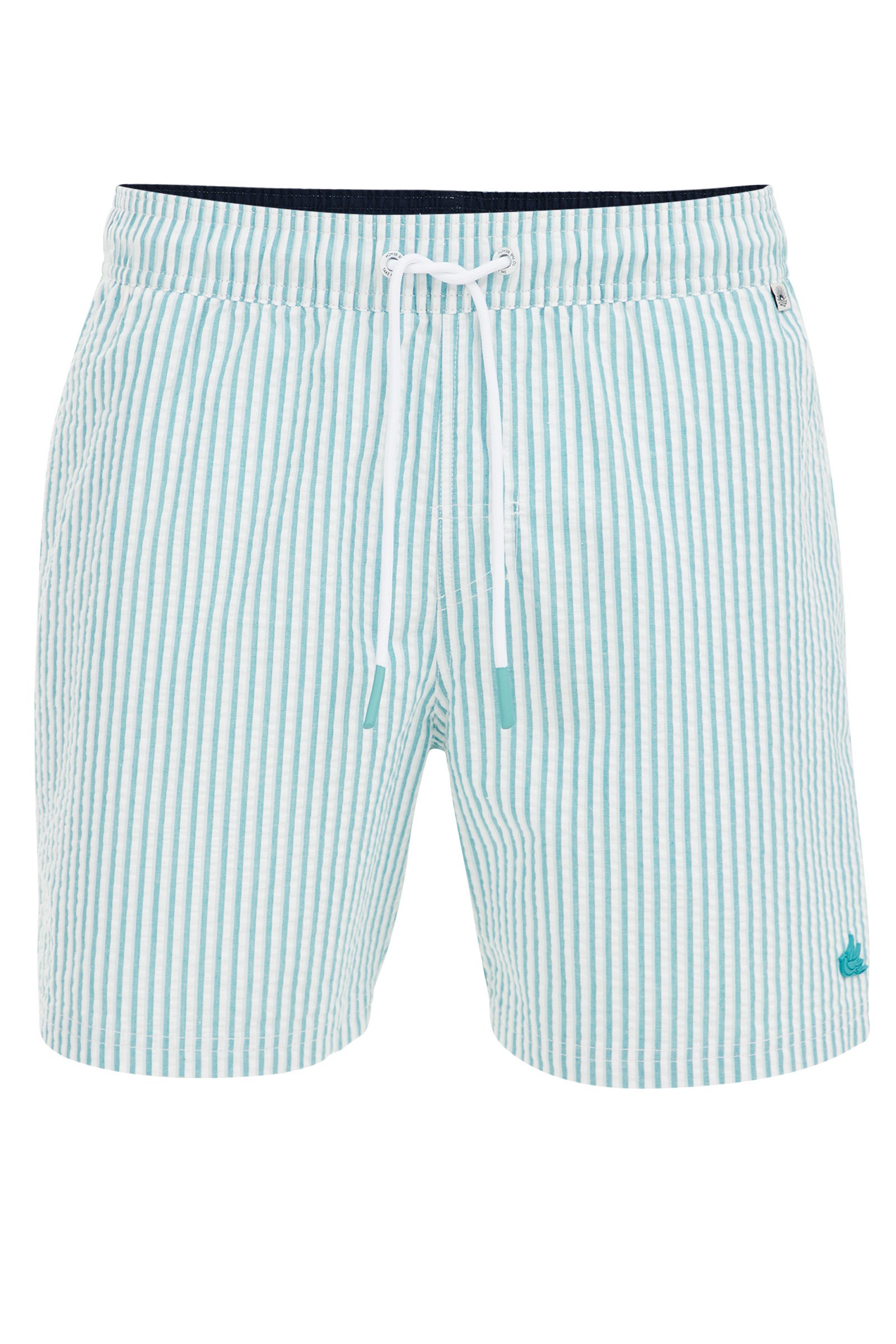 zwemshort met dessin WE Fashion Turkoois