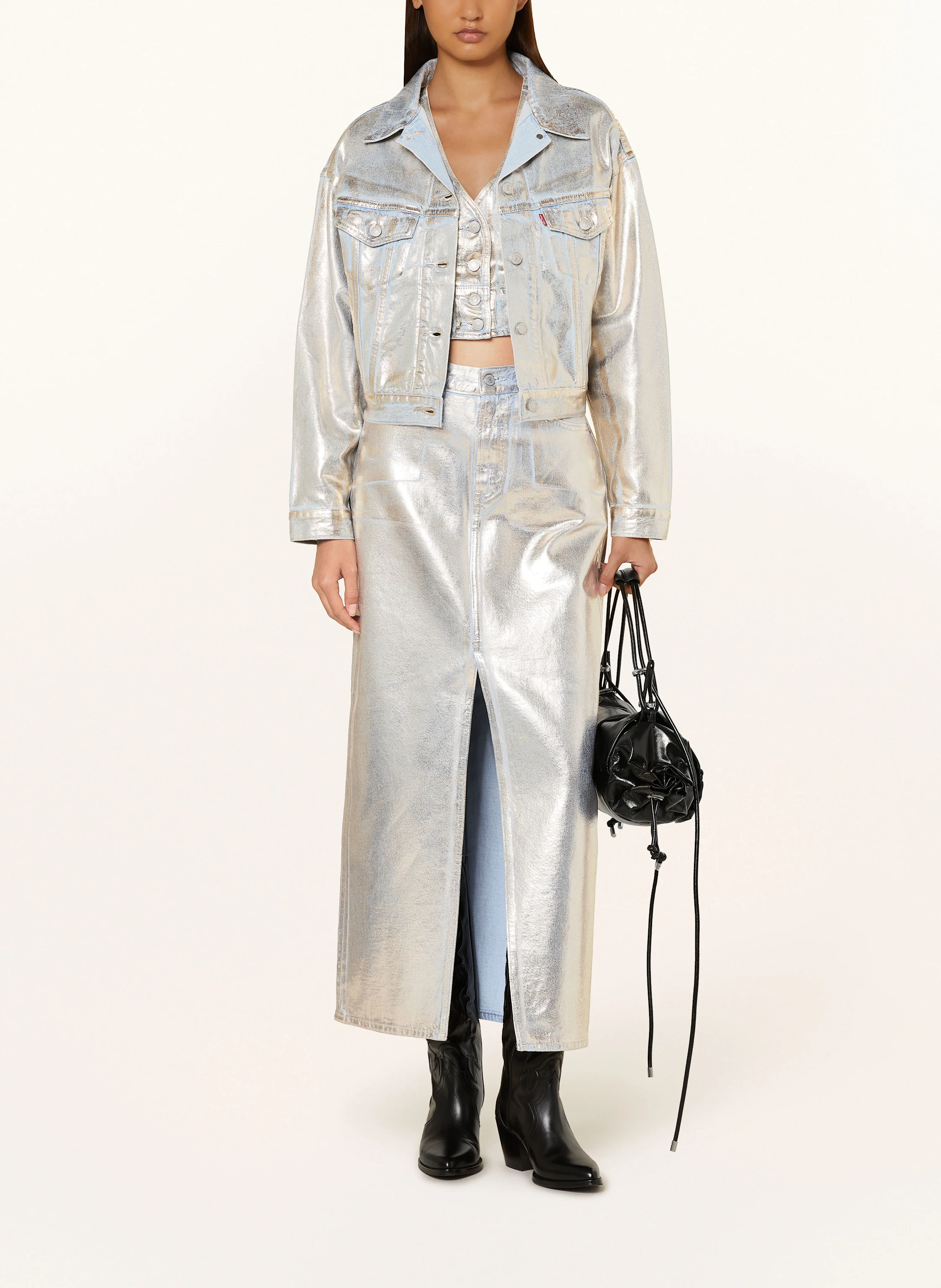 Levi's® Weste MONA in Jeansoptik