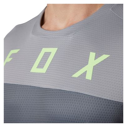 Maillot Manches Courtes Fox Defend Cekt Noir / Gris