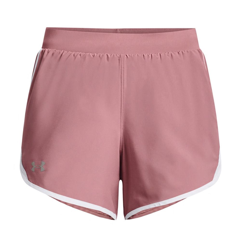 Under Armour UA FLY-BY 2.0 - Short Femme pink elixir/white/reflective