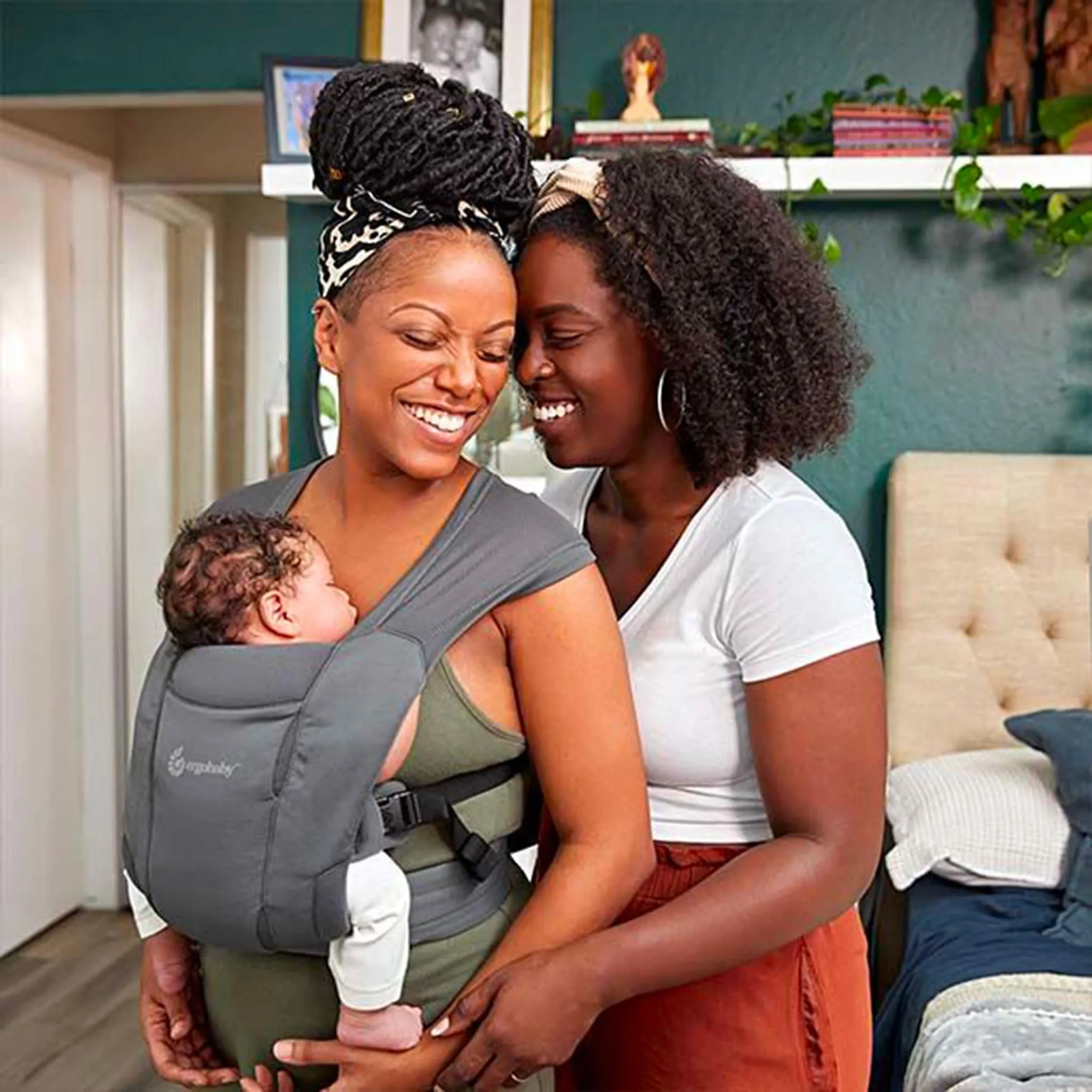 Ergobaby Porte-bébé Nouveau-Né Embrace - Noir Délavé