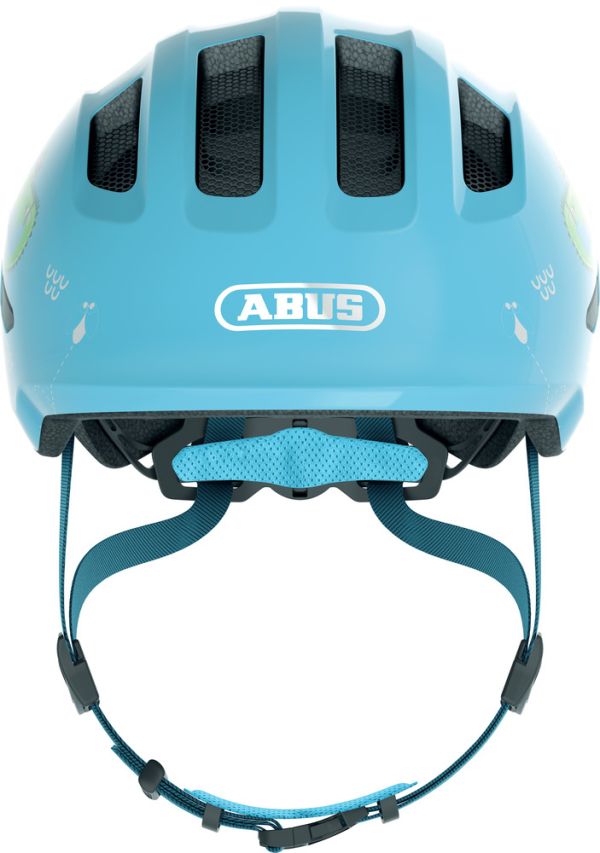 Abus Smiley 3.0 Cykelhjelm, Blue Croco Shiny