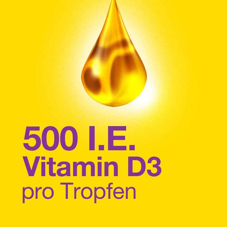 Vigantolvit 500 I.E. / Tropfen D3 Öl, 10 ml