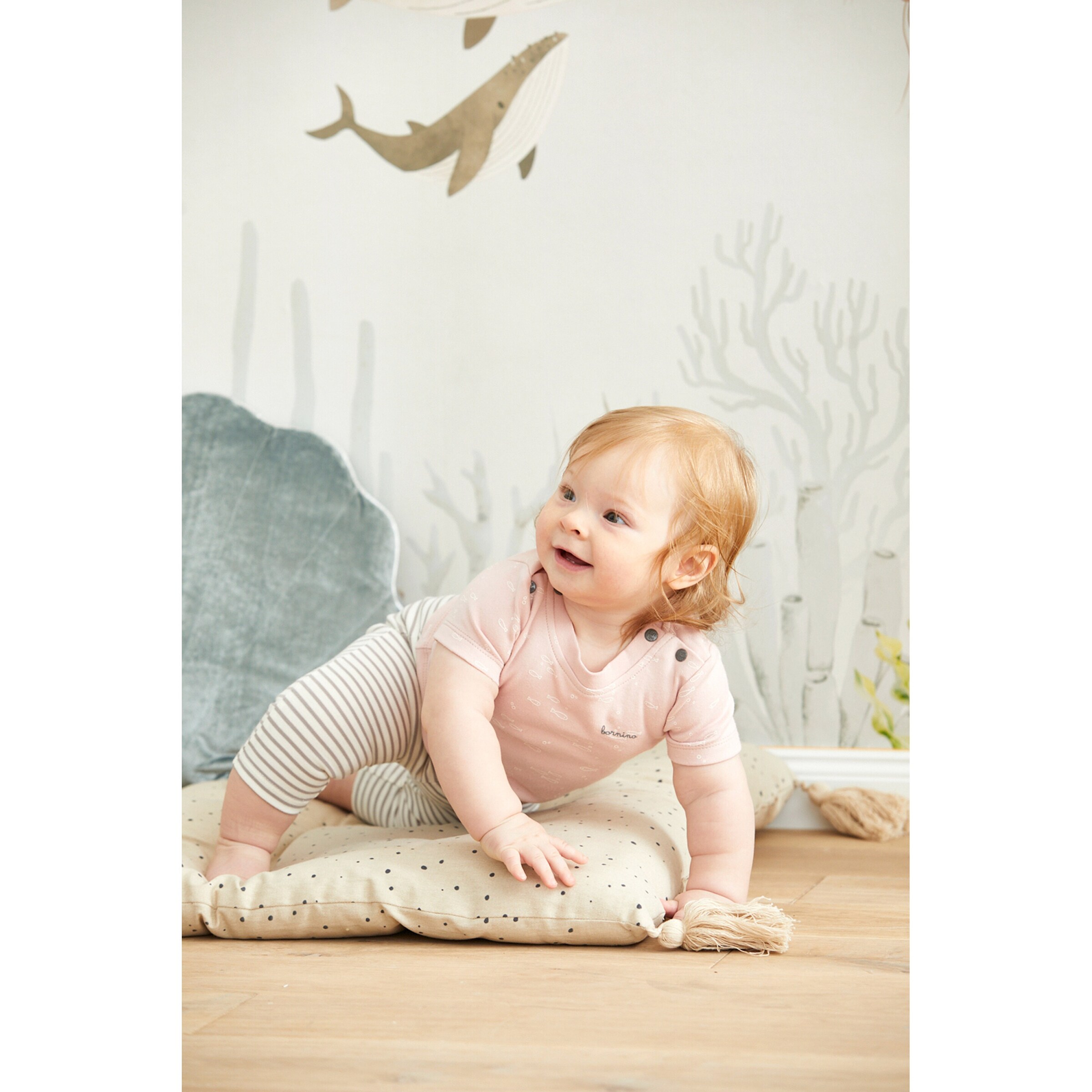 Bornino - Ocean T-Shirt Fische rosa