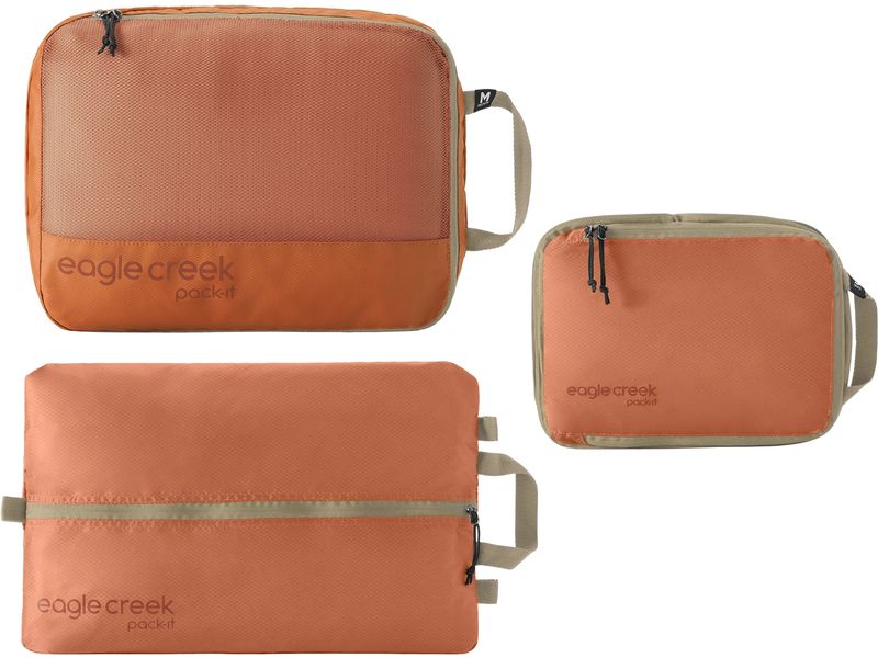 eagle creek Pack-It Essentials Set Orange Kleiderbeutel-Set