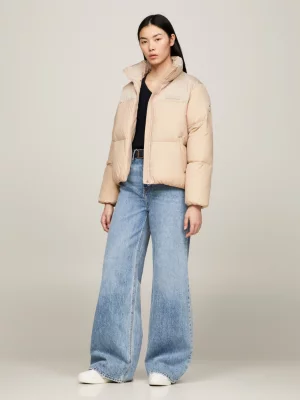Jaqueta puffer reciclada Relaxed New York