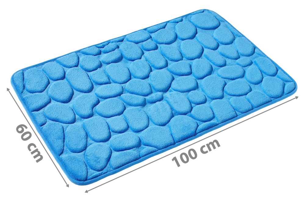 PANA® Memoryschaum Badematte • Badvorleger • Badteppich • Badematte • Duschvorleger • viskoelastischer Schaum - Steinoptik • rutschfest u. waschbar • versch. Größen & Farben