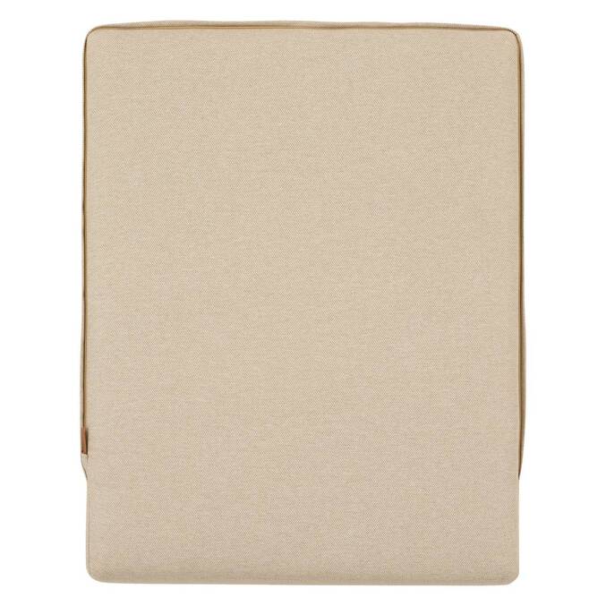 Salon de jardin rotatif ALLURE Beige Zébrano / Acajou