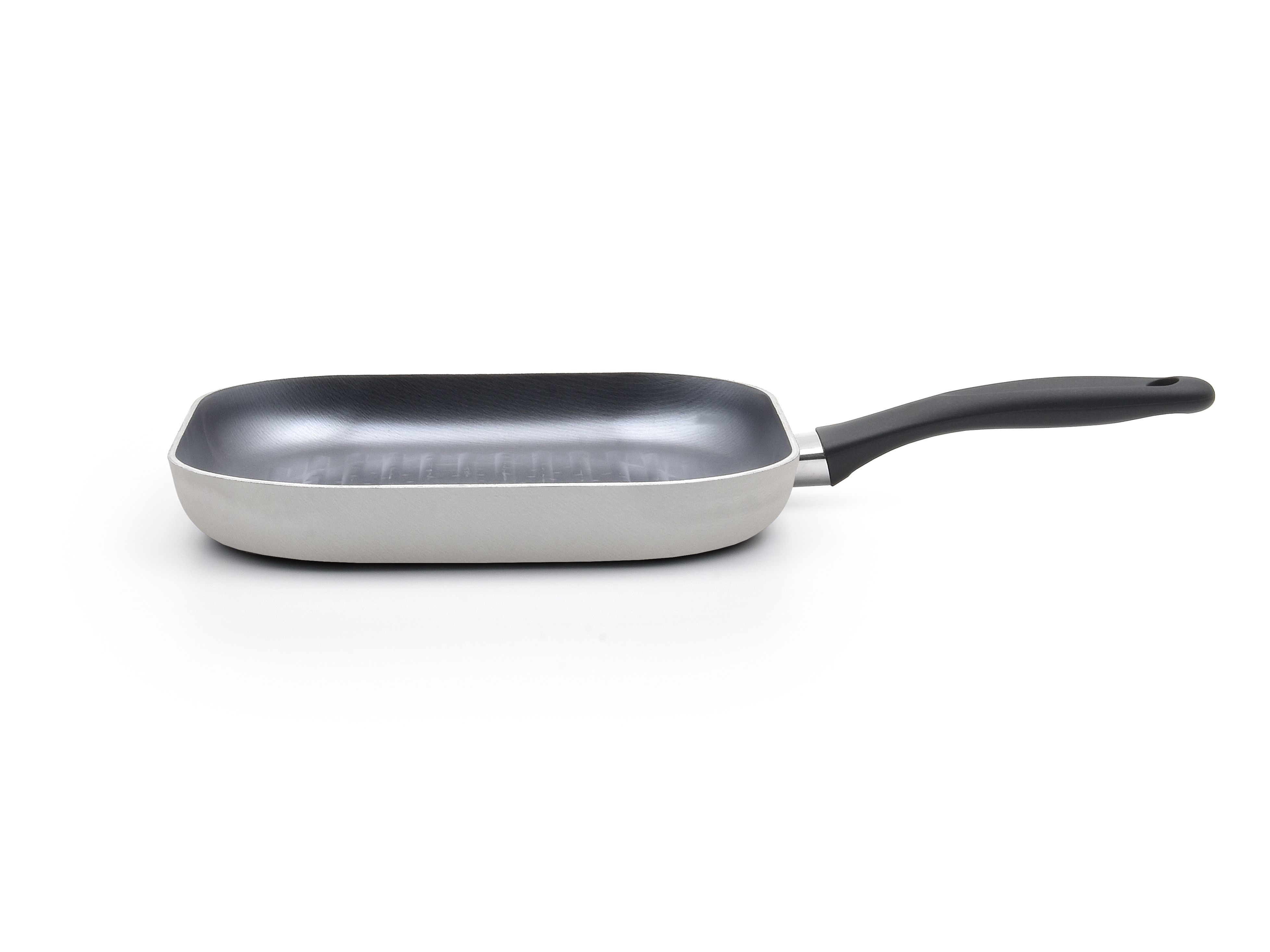 GRELHADOR AVEIRO CELAR ALUMINIO ANTIADERENTE APTA INDUÇÃO 26X26CM