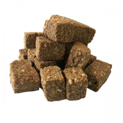 Petisco natural desidratado para animais de estimação, sabor cordeiro.