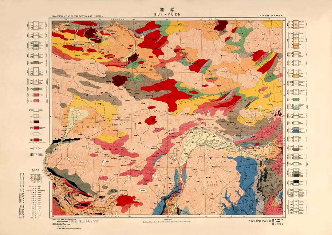 Geologie Asiens - Mongolei