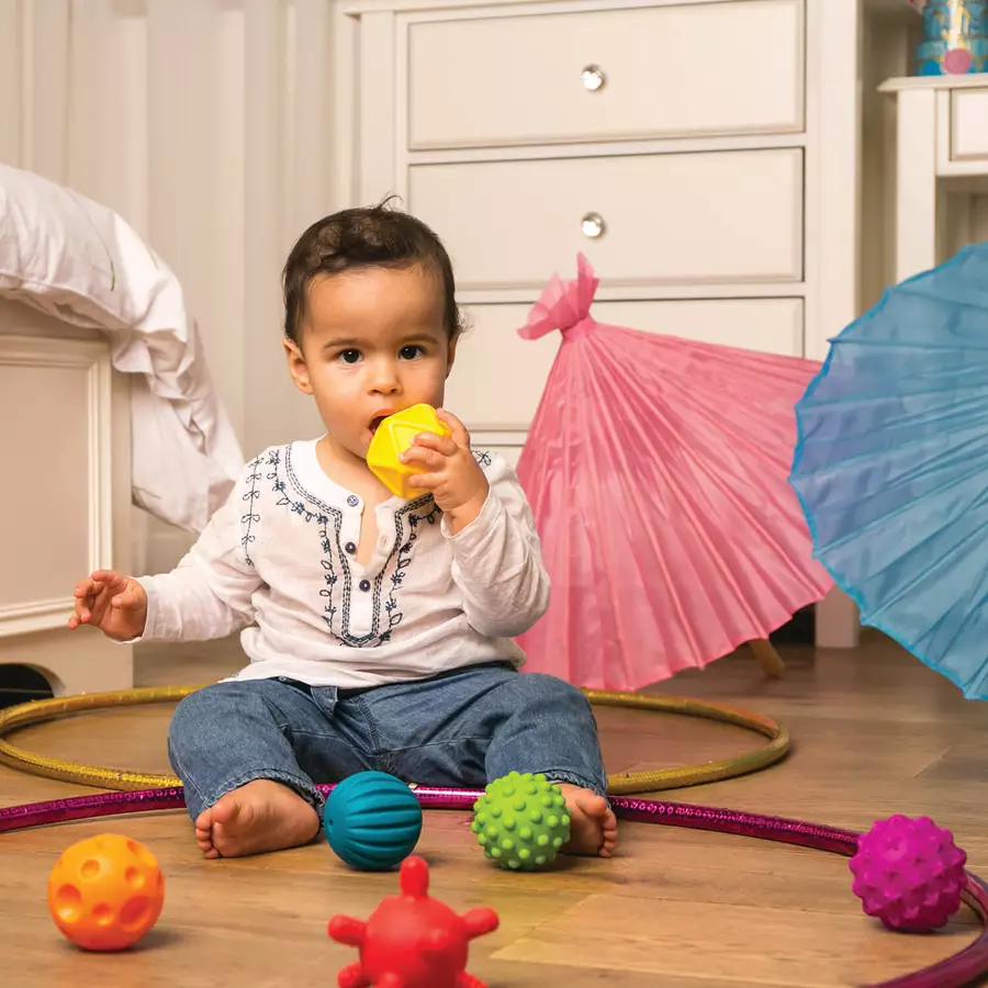 Edushape Baby Sensorikbälle - 6 Stück
