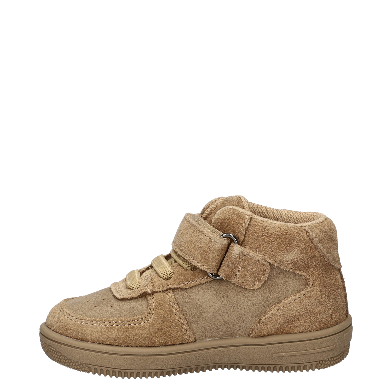 Kids jongens hoge sneaker Nelson Kids Beige