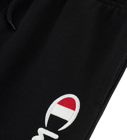 Champion Shorts - Schwarzes m. Logo