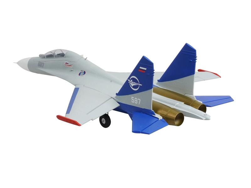 Amewi Impeller Jet XFly SU-27 50 mm Twin EDF Weiss, PNP Semi-Scale Jet mit zwei 50 mm Impeller