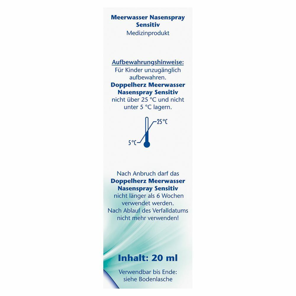 Doppelherz® Meerwasser Nasenspray Panthenol