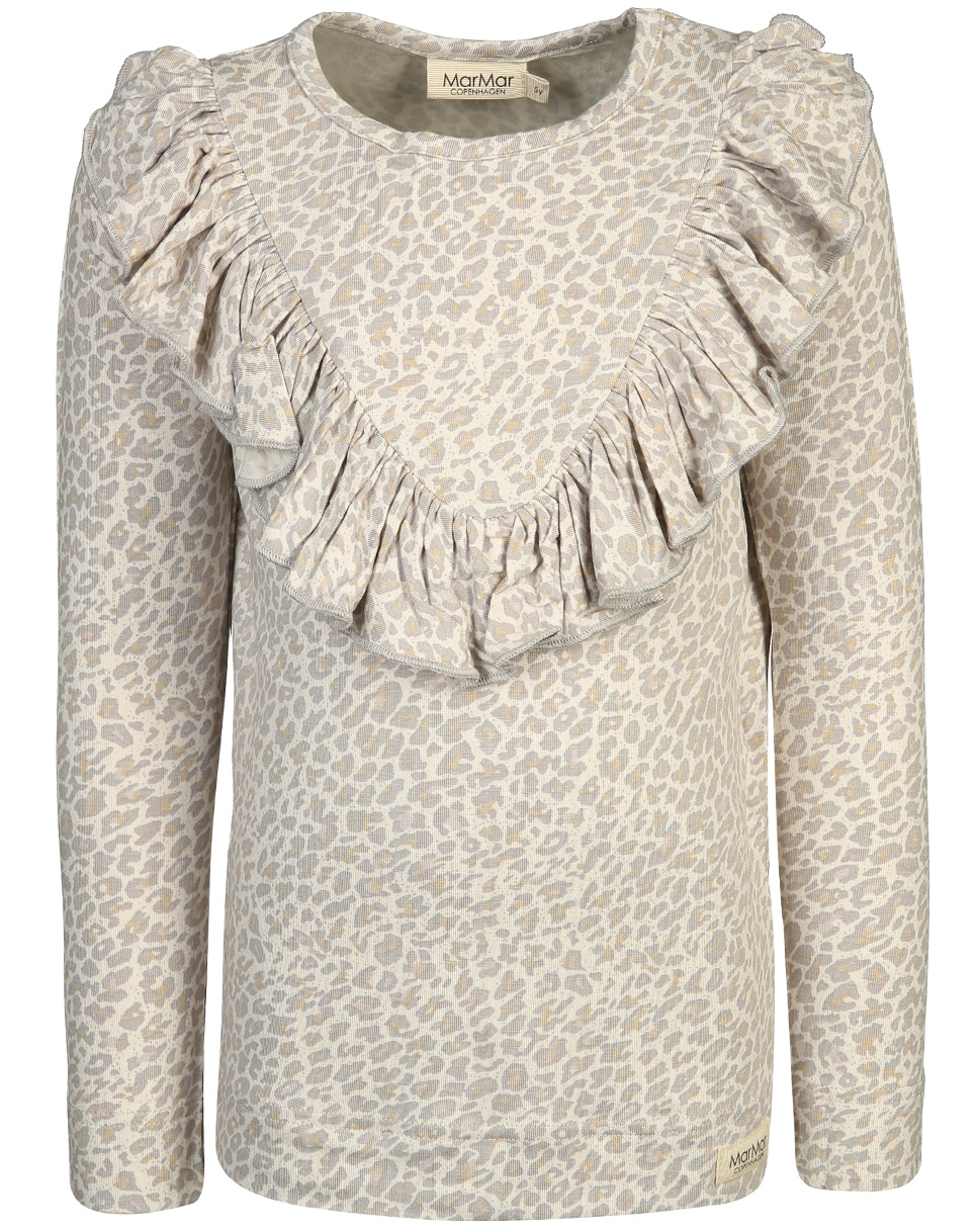 Langarmshirt LEO TAREN in plum dust leo