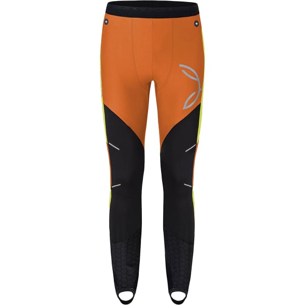 Pantalon ski de randonnée MONTURA SLICK 2 PANTS ORANGE/GREEN LIME