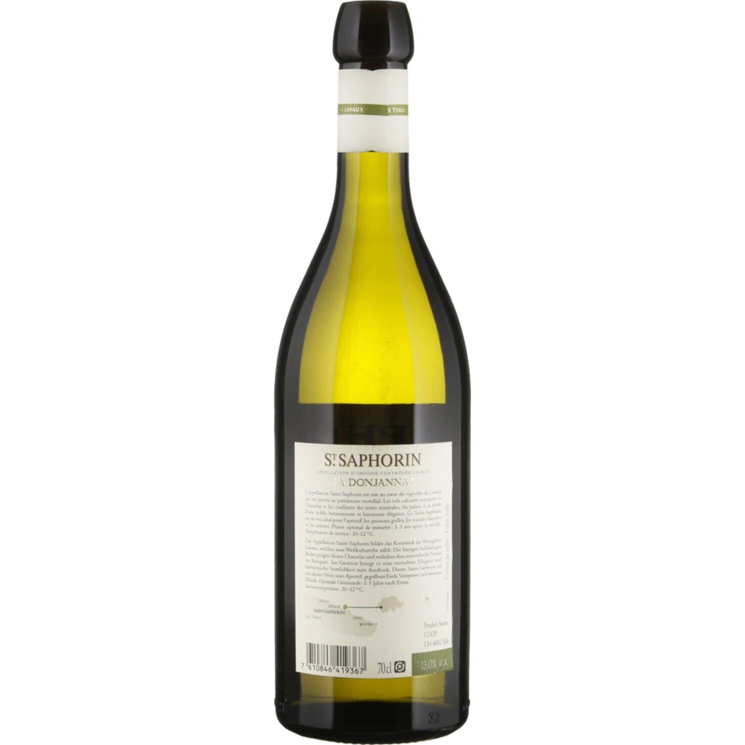 Lavaux AOC St-Saphorin La Donjannaz Les Terrasses -70cl