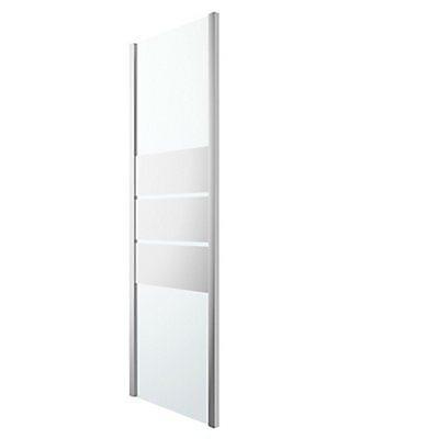 Paroi de douche fixe GoodHome Beloya miroir 70 cm