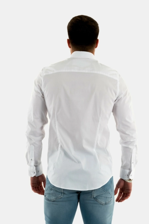 Chemise Benson & Cherry larson blanc