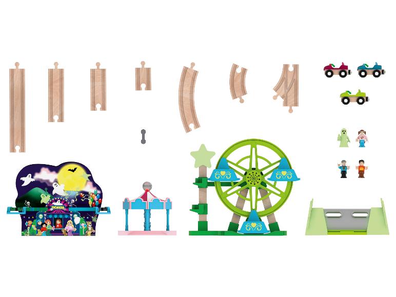 Houten treinset