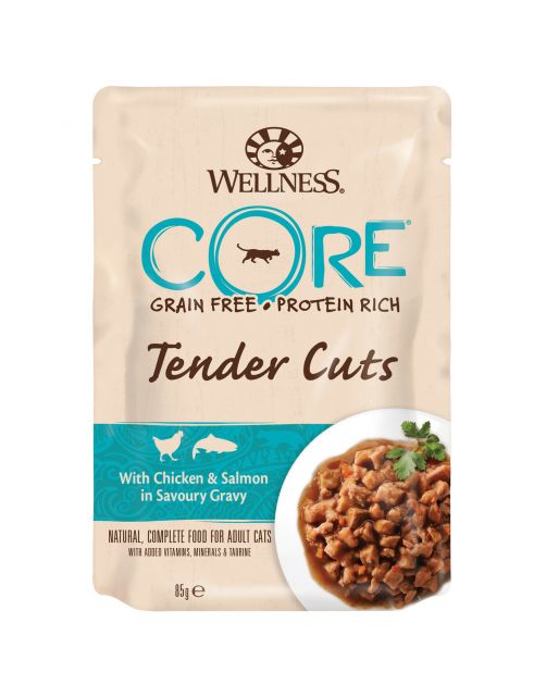 Wellness Core Tender Cuts 85 g - Kattenvoer