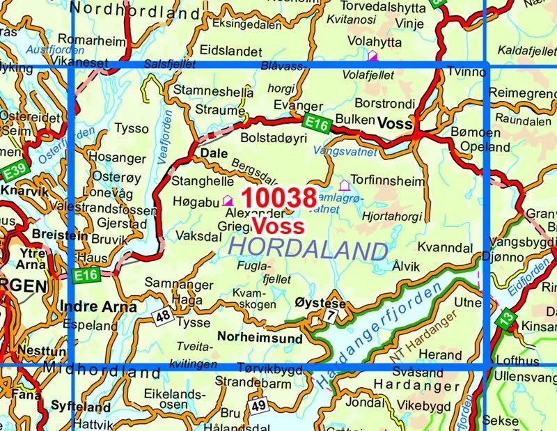 Nordeca Norge-serien 1:50 00 Norge-serien