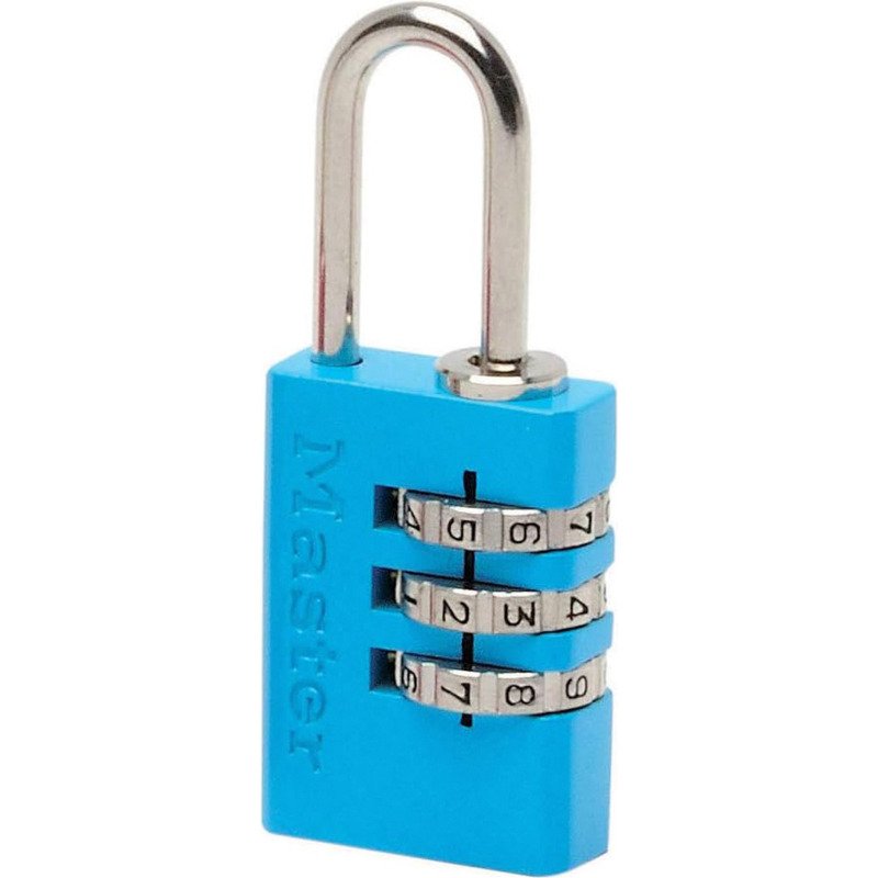Cadenas à code en aluminium Master Lock - largeur 20 mm