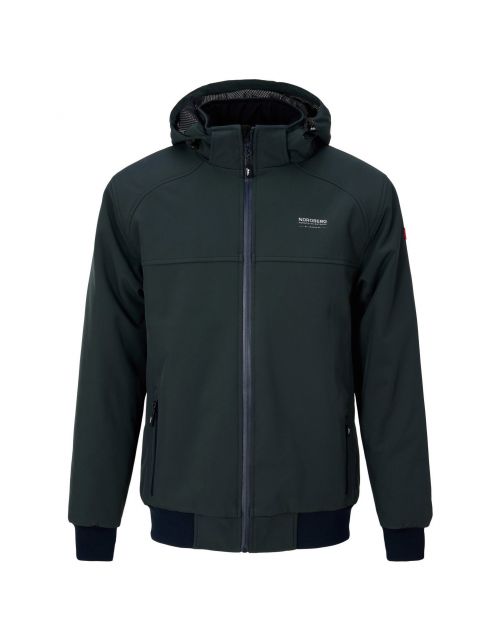 Nord Berg Padded Softshell Vick Heren Groen - Vrijetijdskleding