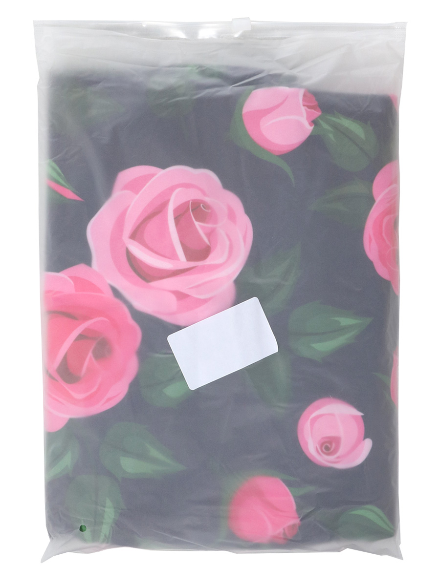 Housse de valise Periea Purple with Pink Roses M